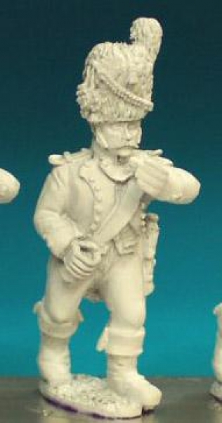 Front Rank Miniatures: FN183 Standard Bearer - Chasseur Standard Bearer, Advancing, Bearskin (6 figu