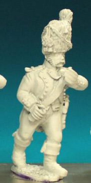 Front Rank Miniatures: FN184 Standard Bearer - Dutch Grenadier Standard Bearer, Advancing, Bearskin 