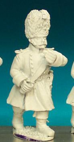 Front Rank Miniatures: FN185 Standard Bearer - Grenadier Standard Bearer, Advancing In Greatcoat And