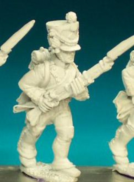 Front Rank Miniatures: FN191 Fusilier - Full Dress Pre 1812 - Advancing, High Porte, Shako (6 figure