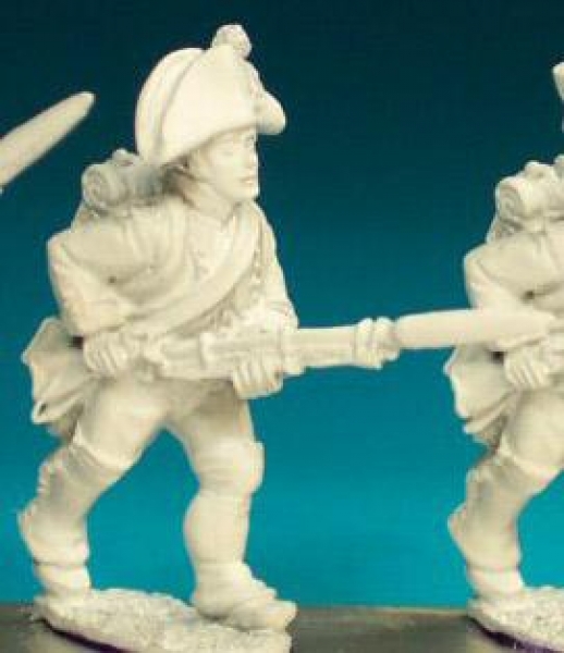 Front Rank Miniatures: FN192 Fusilier - Full Dress Pre 1812 - Advancing, Low Porte, Bicorn (6 figure