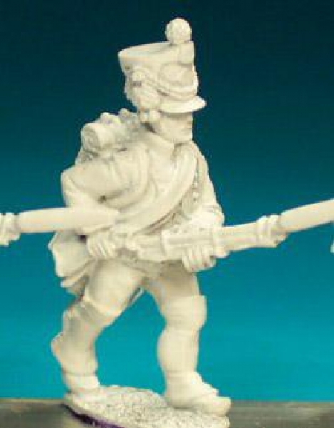 Front Rank Miniatures: FN193 Fusilier - Full Dress Pre 1812 - Advancing, Low Porte, Shako (6 figures
