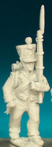 Front Rank Miniatures: FN195 Fusilier - Campaign Dress Pre 1812 - Marching, Shako (6 figures)