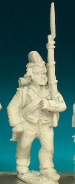 Front Rank Miniatures: FN197 Fusilier - Campaign Dress Pre 1812 - Marching, Bonnet De Police (6 figu
