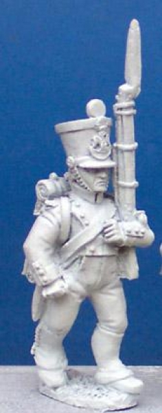 Front Rank Miniatures: FN1 Fusilier (1812-1815) - Marching Full Dress (6 figures)