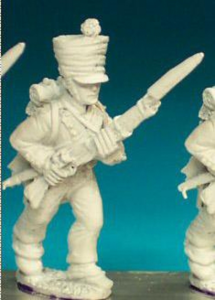 Front Rank Miniatures: FN201 Fusilier - Campaign Dress Pre 1812 - Advancing, High Porte, Weatherproo