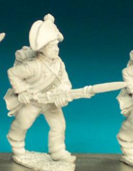 Front Rank Miniatures: FN204 Fusilier - Campaign Dress Pre 1812 - Advancing, Low Porte, Bicorn (6 fi