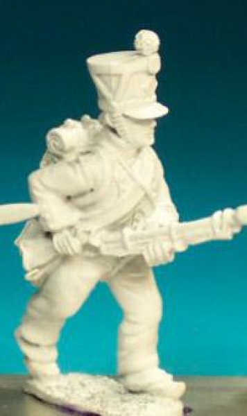 Front Rank Miniatures: FN205 Fusilier - Campaign Dress Pre 1812 - Advancing, Low Porte, Shako (6 fig