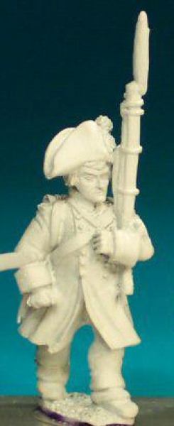 Front Rank Miniatures: FN209 Fusilier - Greatcoat Pre 1812 - Marching, Bicorn (6 figures)