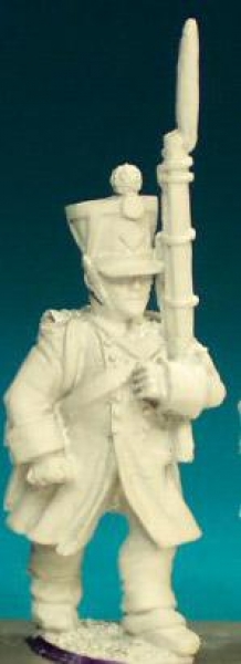 Front Rank Miniatures: FN210 Fusilier - Greatcoat Pre 1812 - Marching, Shako (6 figures)