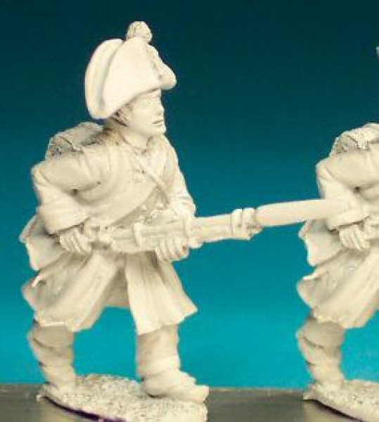 Front Rank Miniatures: FN217 Fusilier - Greatcoat Pre 1812 - Advancing, Low Porte, Bicorn (6 figures