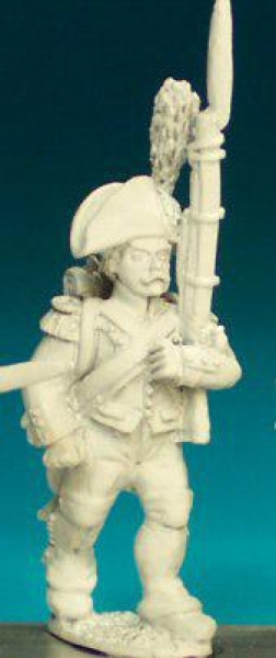 Front Rank Miniatures: FN221 Voltigeur / Grenadier - Full Dress Pre 1812 - Marching, Bicorn (6 figur