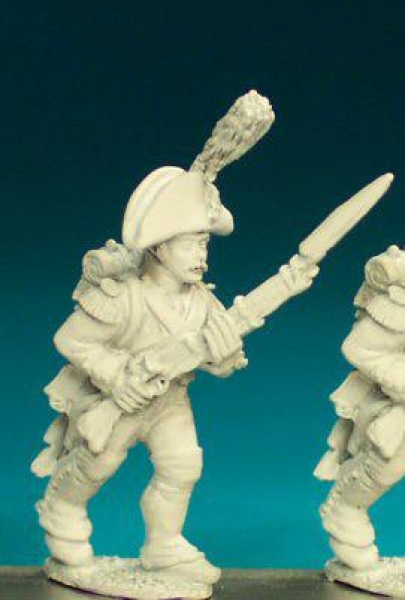 Front Rank Miniatures: FN223 Voltigeur / Grenadier - Full Dress Pre 1812 - Advancing, High Porte, Bi