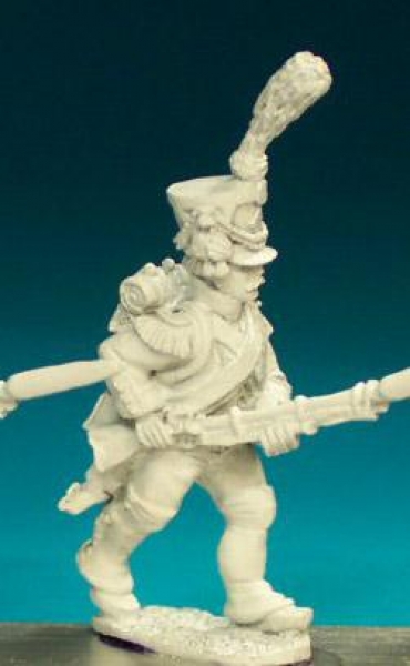 Front Rank Miniatures: FN226 Voltigeur / Grenadier - Full Dress Pre 1812 - Advancing, Low Porte, Sha