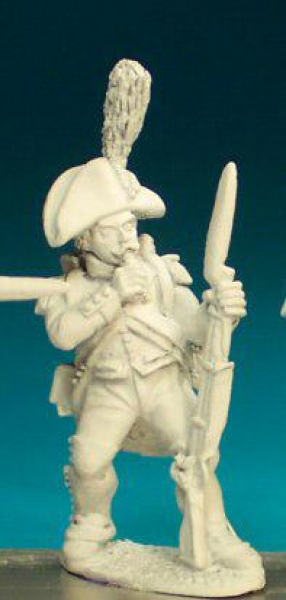 Front Rank Miniatures: FN229 Voltigeur / Grenadier - Full Dress Pre 1812 - Biting Cartridge, Bicorn 