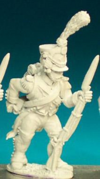 Front Rank Miniatures: FN232 Voltigeur / Grenadier - Full Dress Pre 1812 - Loading, Shako (6 figures