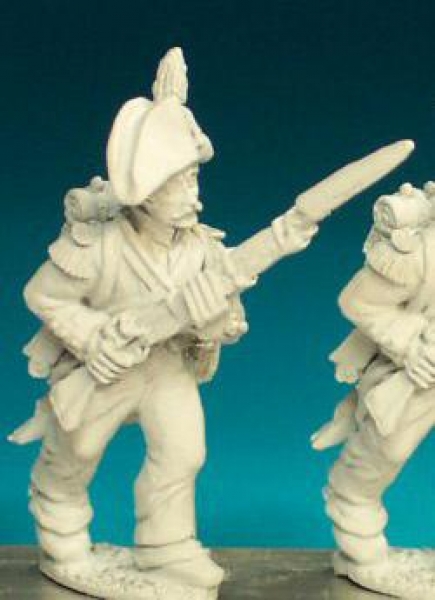 Front Rank Miniatures: FN236 Voltigeur / Grenadier - Campaign Dress Pre 1812 - Advancing, High Porte