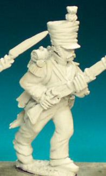Front Rank Miniatures: FN238 Voltigeur / Grenadier - Campaign Dress Pre 1812 - Advancing, High Porte