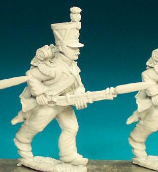 Front Rank Miniatures: FN240 Voltigeur / Grenadier - Campaign Dress Pre 1812 - Advancing, Low Porte,