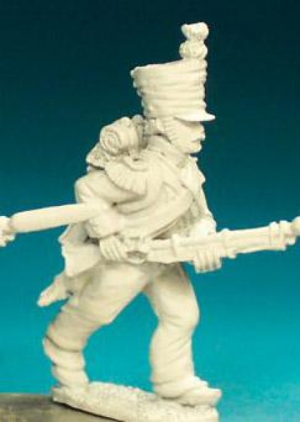 Front Rank Miniatures: FN241 Voltigeur / Grenadier - Campaign Dress Pre 1812 - Advancing, Low Porte,