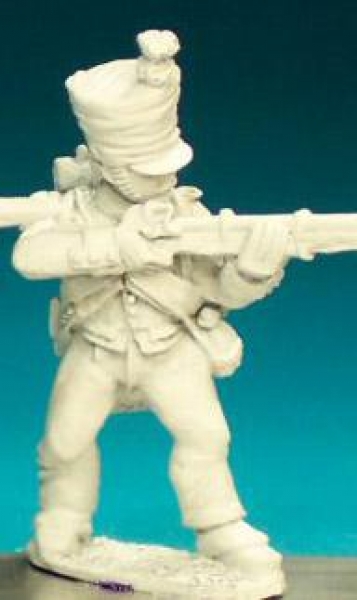 Front Rank Miniatures: FN244 Voltigeur / Grenadier - Campaign Dress Pre 1812 - Standing Firing, Weat