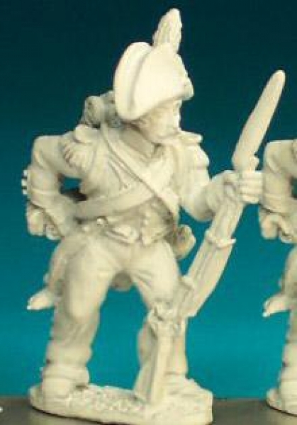 Front Rank Miniatures: FN248 Voltigeur / Grenadier - Campaign Dress Pre 1812 - Loading, Bicorn (6 fi