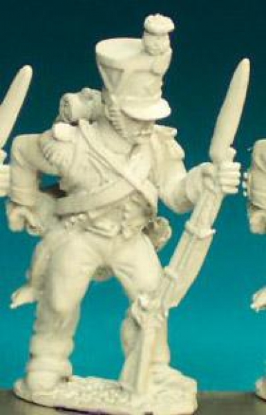 Front Rank Miniatures: FN249 Voltigeur / Grenadier - Campaign Dress Pre 1812 - Loading, Shako (6 fig