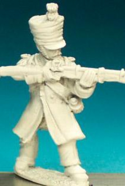 Front Rank Miniatures: FN262 Voltigeur / Grenadier - Greatcoat Pre 1812 - Standing Firing, Weatherpr
