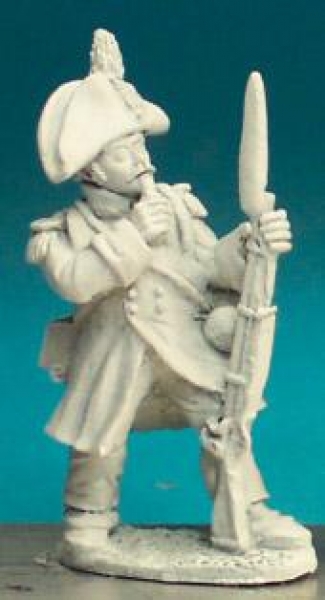 Front Rank Miniatures: FN263 Voltigeur / Grenadier - Greatcoat Pre 1812 - Biting Cartridge, Bicorn (