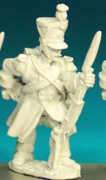 Front Rank Miniatures: FN267 Voltigeur / Grenadier - Greatcoat Pre 1812 - Loading, Shako (6 figures)