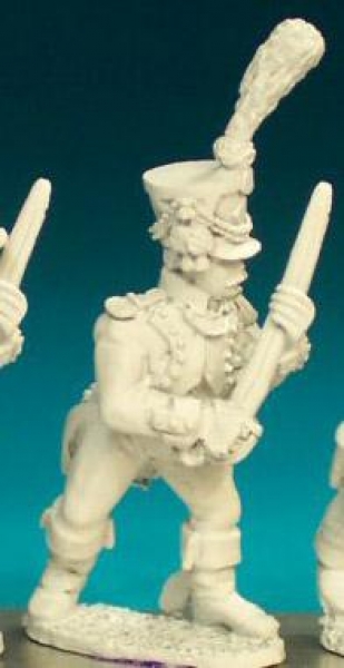 Front Rank Miniatures: FN274 Pre 1812 - Voltigeur / Grenadier Officer In Regulation Dress And Shako,