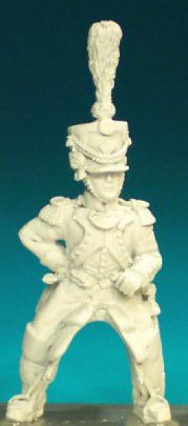 Front Rank Miniatures: FN282 Pre 1812 - Mounted Officer In Full Dress And Shako (6 figures)