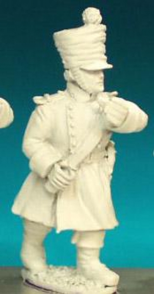 Front Rank Miniatures: FN286 Standard Bearer - Pre 1812 - Greatcoat And Weatherproof Shako (6 figure