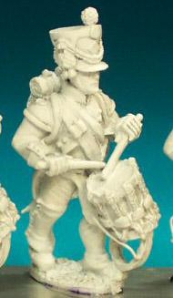 Front Rank Miniatures: FN288 Drummer - Pre 1812 - Fusilier Drummer, Full Dress Shako (6 figures)
