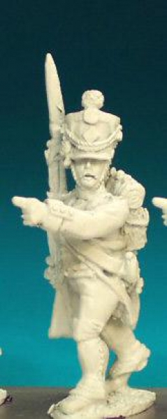 Front Rank Miniatures: FN299 Sergent - Pre 1812 - Fusilier Sergent, Full Dress, Shako (6 figures)