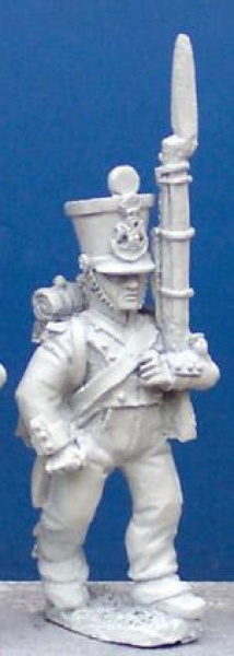 Front Rank Miniatures: FN2 Fusilier (1812-1815) - Marching, Campaign Dress (6 figures)