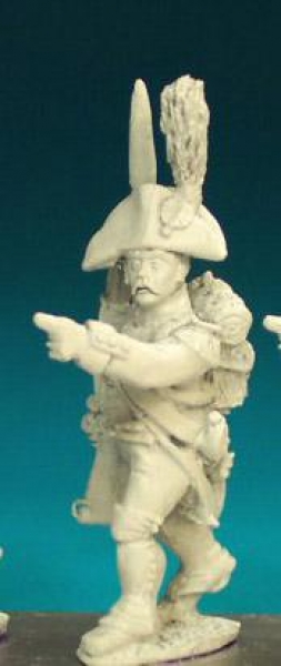 Front Rank Miniatures: FN301 Sergent - Pre 1812 - Voltigeur / Grenadier Sergent In Full Dress And Bi