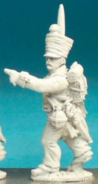 Front Rank Miniatures: FN304 Sergent - Pre 1812 - Fusilier Sergent In Campaign Dress And Weatherproo