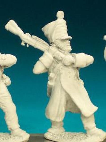 Front Rank Miniatures: FN31 Fusilier (1812-1815) - Clubbing With Musket, Greatcoat, Weatherproof Sha