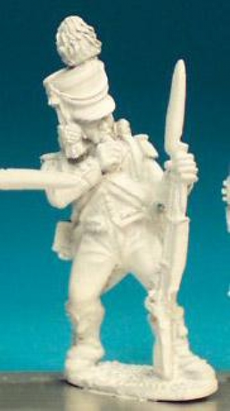 Front Rank Miniatures: FN323 Early Shako With Drooping Side Plume Pre 1806 - Carabinier/Voltigeur Lo