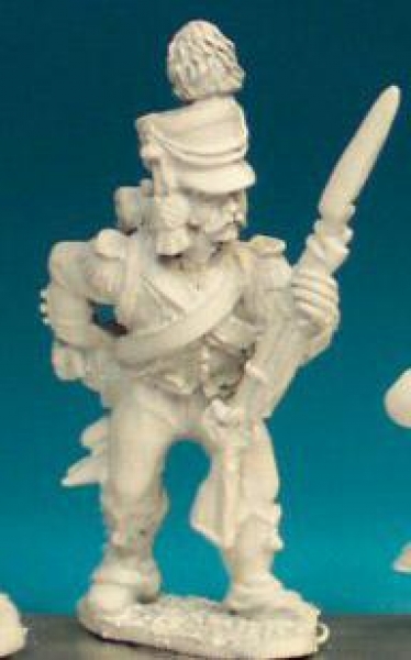 Front Rank Miniatures: FN324 Early Shako With Drooping Side Plume Pre 1806 - Carabinier/Voltigeur Lo