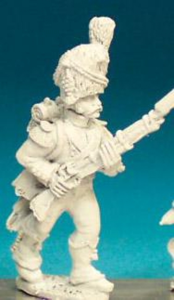 Front Rank Miniatures: FN360 Carabinier In Bearskin - Advancing High Porte (6 figures)