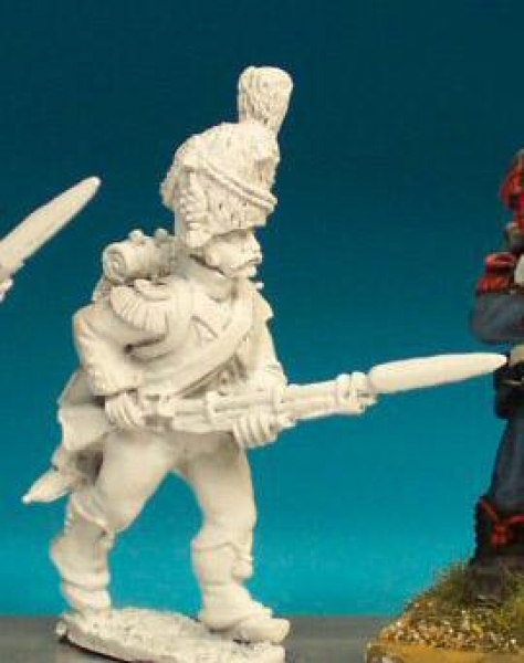 Front Rank Miniatures: FN361 Carabinier In Bearskin - Advancing Low Porte (6 figures)
