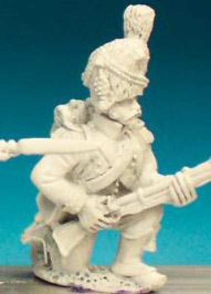 Front Rank Miniatures: FN366 Carabinier In Bearskin - Kneeling At Ready (6 figures)