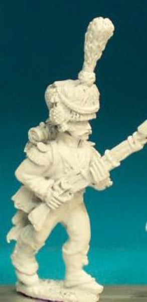Front Rank Miniatures: FN373 Voltigeur In Colpack - Advancing At High Porte (6 figures)