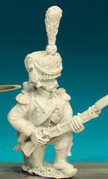 Front Rank Miniatures: FN379 Voltigeur In Colpack - Kneeling At Ready (6 figures)