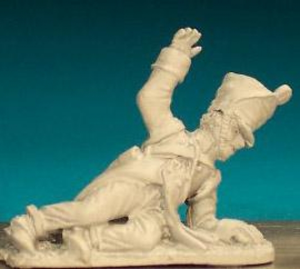Front Rank Miniatures: FN37 Fusilier (1812-1815) - Crawling, Greatcoat, Weatherproof Shako (6 figure