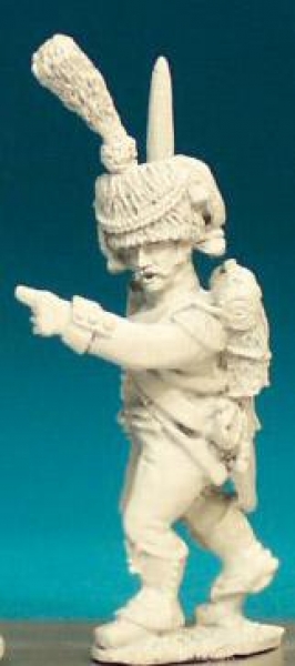 Front Rank Miniatures: FN381 Voltigeur In Colpack - Sergeant (6 figures)