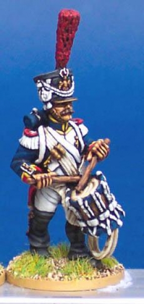 Front Rank Miniatures: FN393 Fusilier Grenadier - In Full Dress - Drummer (6 figures)