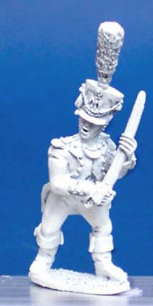 Front Rank Miniatures: FN397 Fusilier Grenadier - In Full Dress - Junior Officer (6 figures)